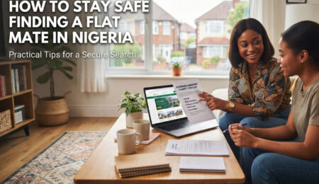 how to stay safe finding flat mate in Nigeria